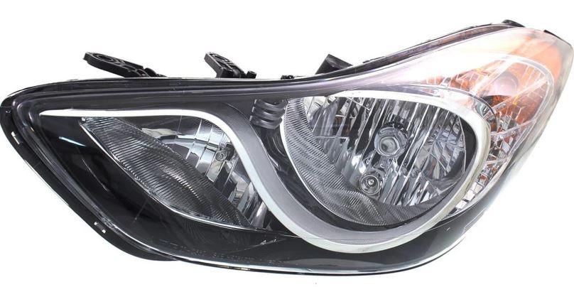 2013 Hyundai Elantra Coupe Head Lamp Driver Side , HY2502161. Professional-grade auto body part.