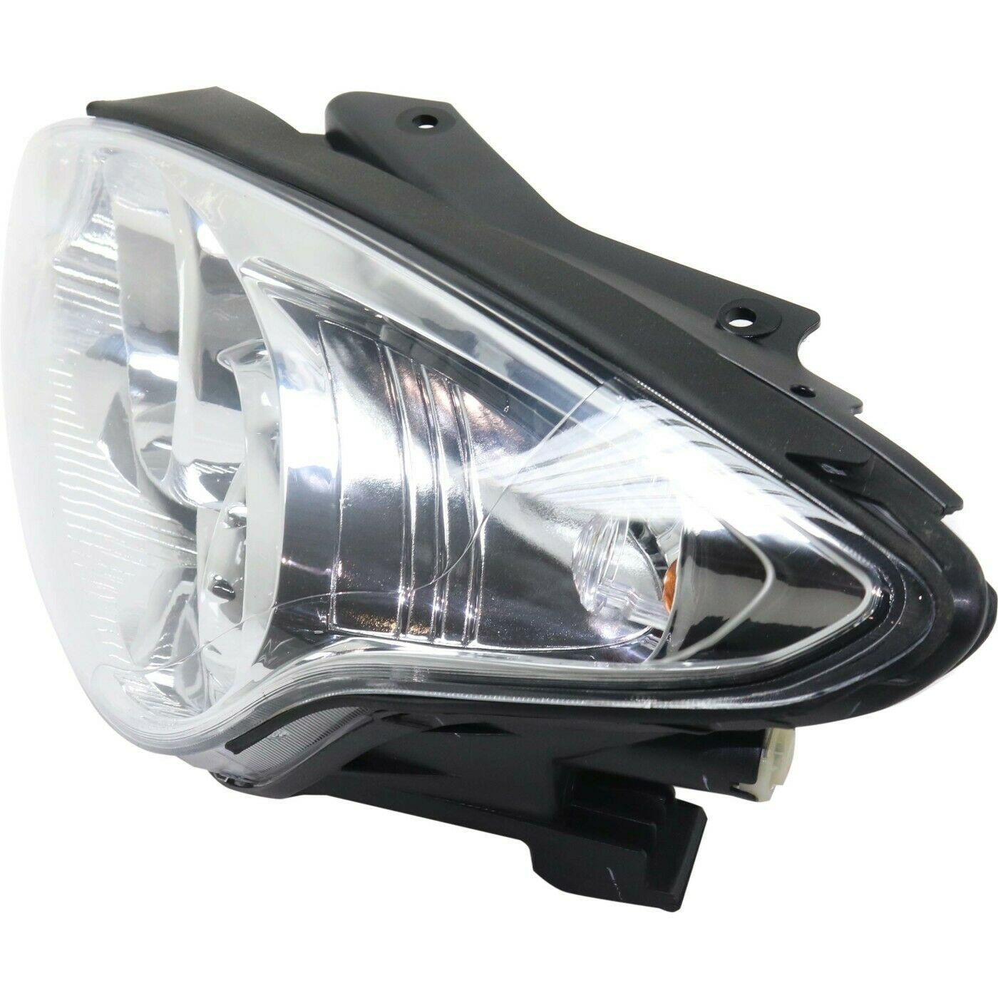 2009-2012 Hyundai Elantra Touring Wagon Head Lamp Driver Side , HY2502162. Side view of the replacement part.