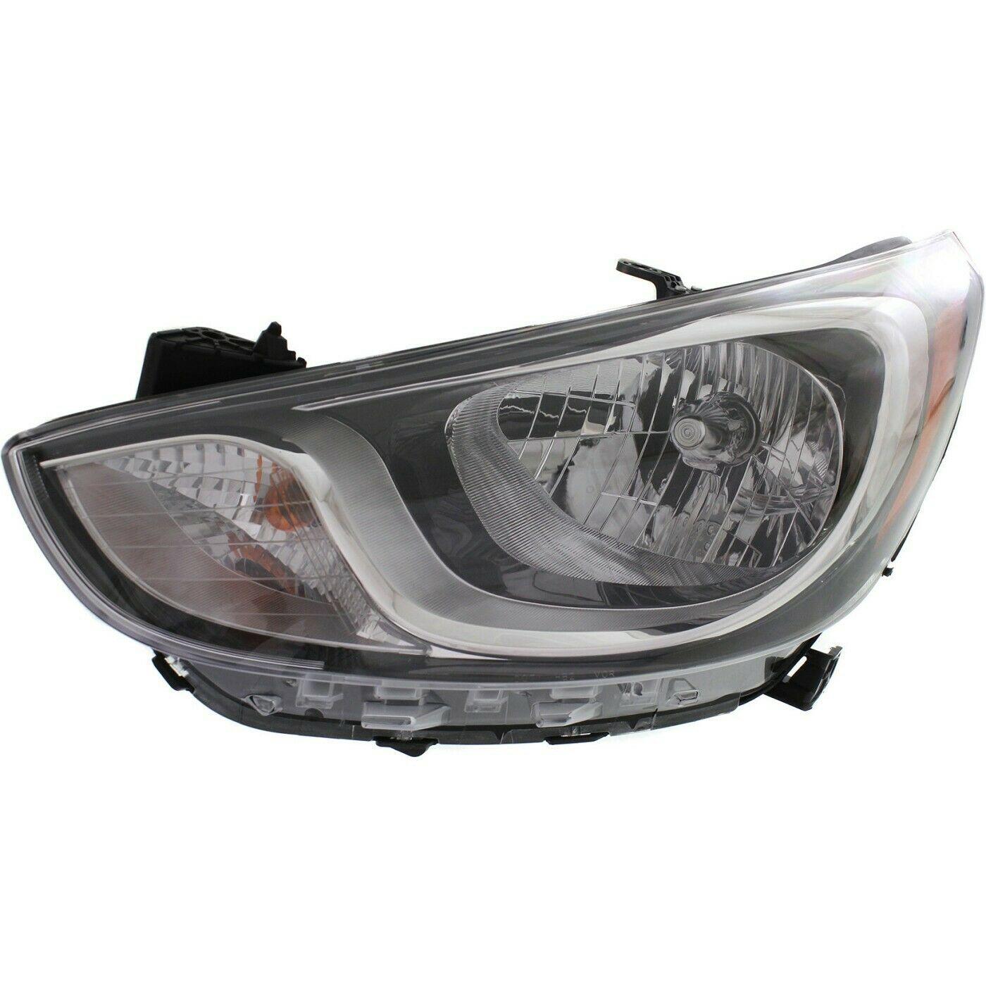 2012-2014 Hyundai Accent Hatchback Head Lamp Driver Side , HY2502163. Replacement part ready for install.