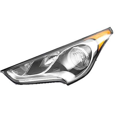 2012-2017 Hyundai Veloster Head Lamp Driver Side , HY2502168. Angle view for visual reference.