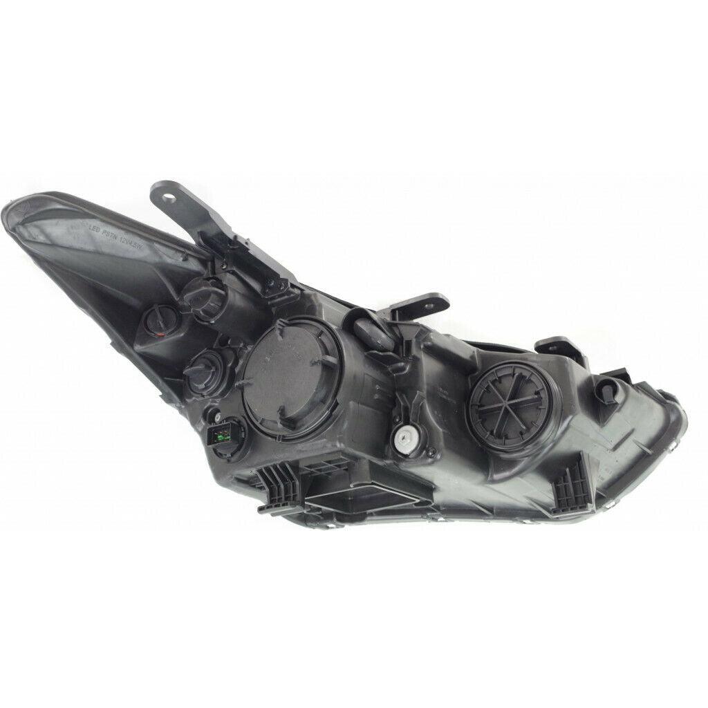 2013-2016 Hyundai Santa Fe Sport Head Lamp Driver Side Halogen Sports Black Bezel , HY2502169. Professional-grade auto body part.