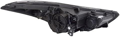 2014-2016 Hyundai Elantra Sedan Head Lamp Driver Side Led Projector Type , HY2502186. OEM-style replacement.