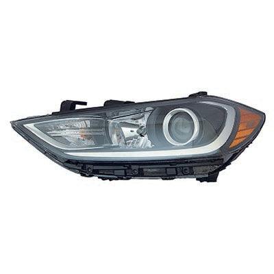 2017-2018 Hyundai Elantra Sedan Head Lamp Driver Side Halogen , HY2502204. Made with quality materials.