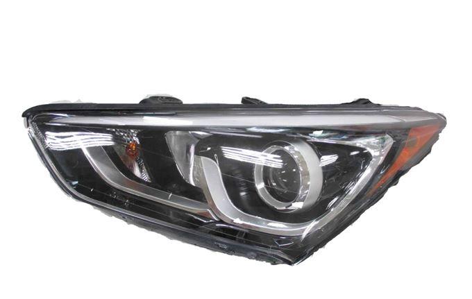2017-2018 Hyundai Santa Fe Sport Head Lamp Driver Side , HY2502205. OEM-style replacement.