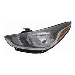2018-2020 Hyundai Accent Hatchback Head Lamp Driver Side Halogen , HY2502218. Direct fit for easy installation.