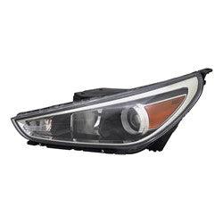 2018-2019 Hyundai Elantra GT Head Lamp Driver Side Halogen , HY2502219. Installed view for reference.