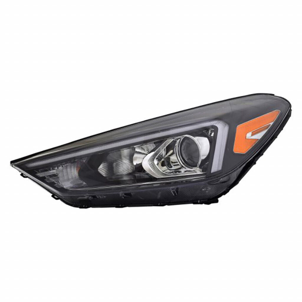 2019-2021 Hyundai Tucson Head Lamp Driver Side Halogen With Led Position Lamp , HY2502235. High-quality aftermarket part.