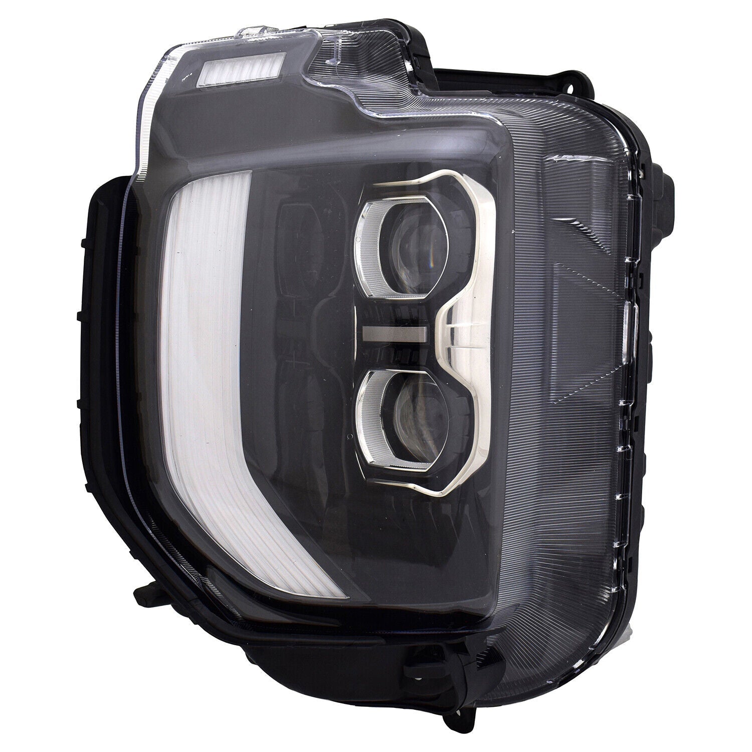 2020-2022 Hyundai Palisade Head Lamp Driver Side Led Without Logo , HY2502246. Side view of the replacement part.