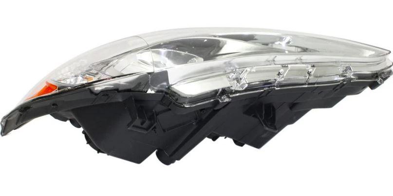 2011-2014 Hyundai Sonata Head Lamp Passenger Side Chrome Bezel (Se/Ltd) , HY2503157. Replacement part ready for install.