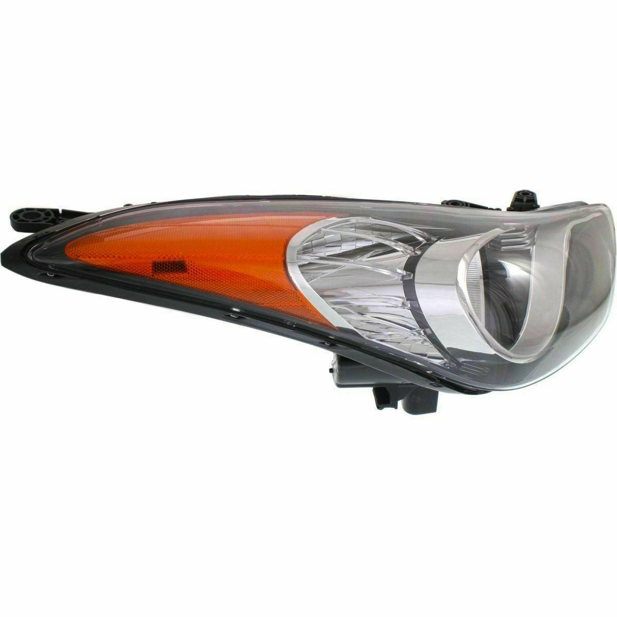 2011-2013 Hyundai Elantra Sedan Head Lamp Passenger Side , HY2503164. Installed view for reference.