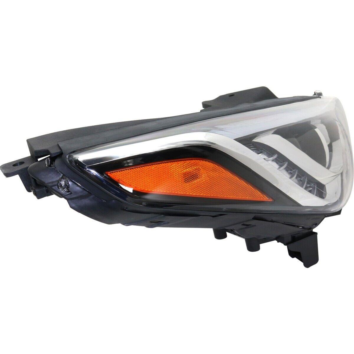 2015-2017 Hyundai Sonata Head Lamp Passenger Side Hid , HY2503184. Exact fit for vehicle restoration.