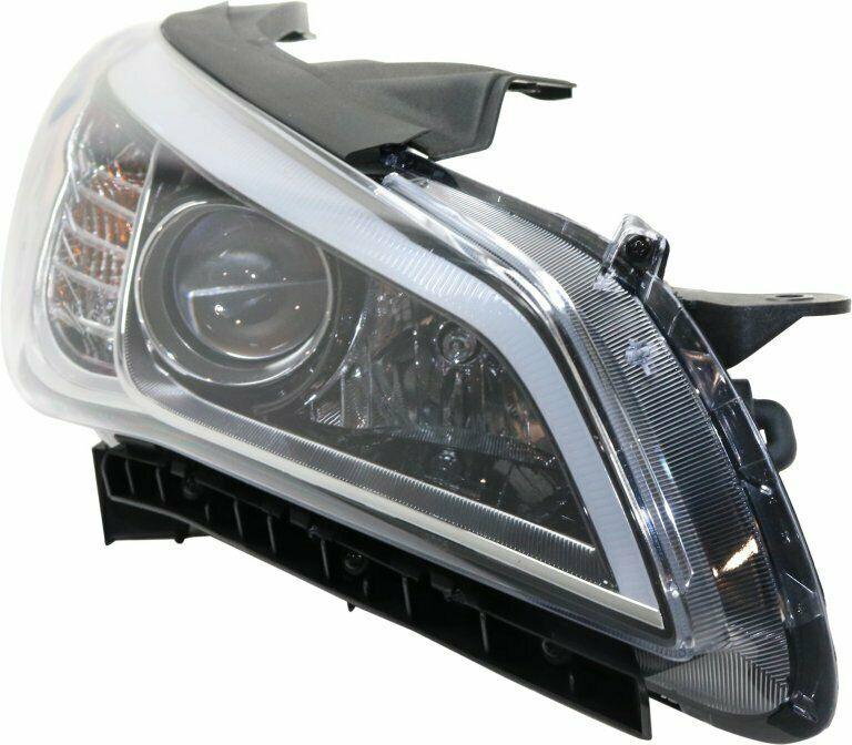 2016-2017 Hyundai Sonata Head Lamp Passenger Side Halogen Se/Eco , HY2503201. Tested for reliable performance.