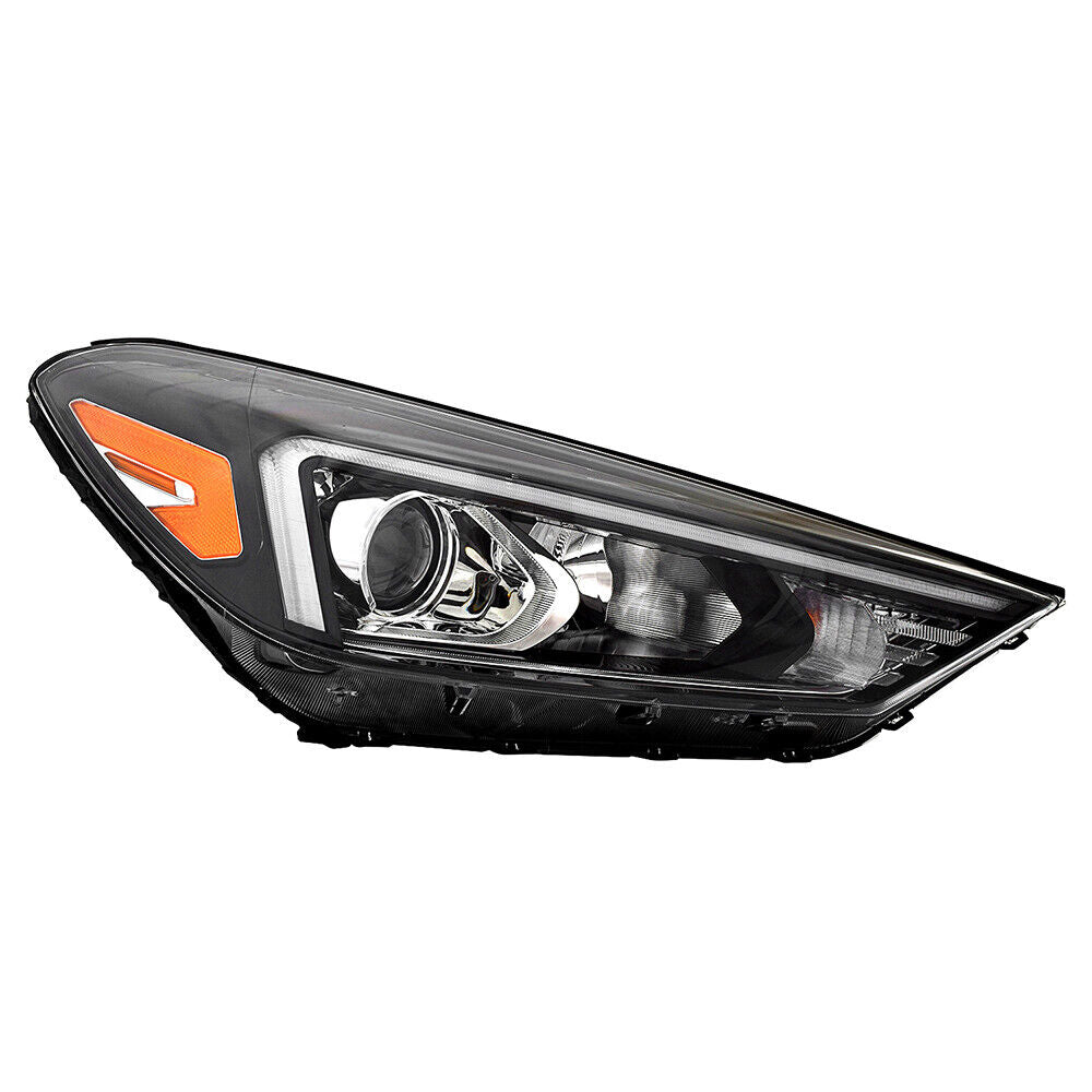 2019-2021 Hyundai Tucson Head Lamp Passenger Side Without Led Position Lamp , HY2503234. Installed view for reference.