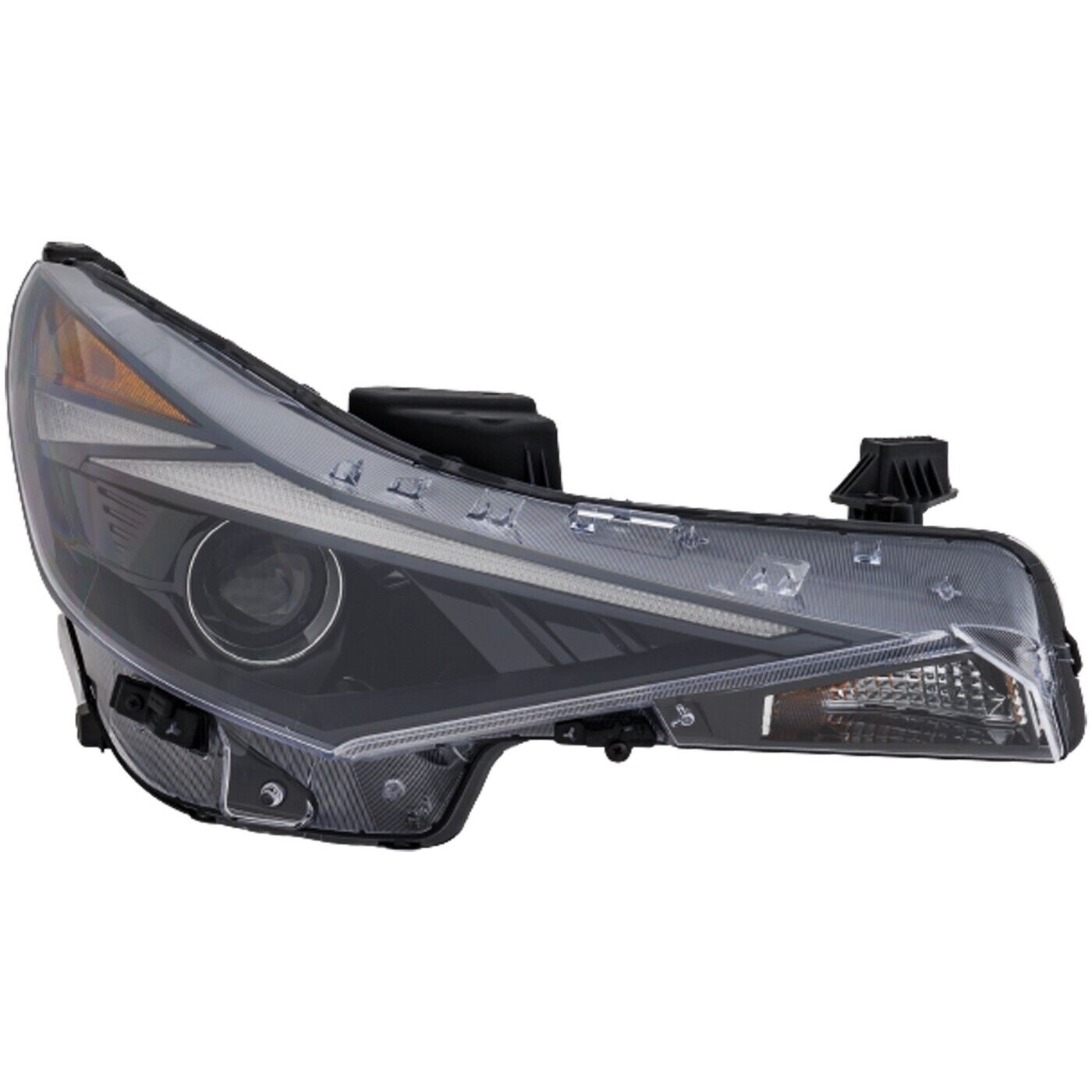 2021-2023 Hyundai Elantra Sedan Head Lamp Passenger Side , HY2503247. Angle view for visual reference.