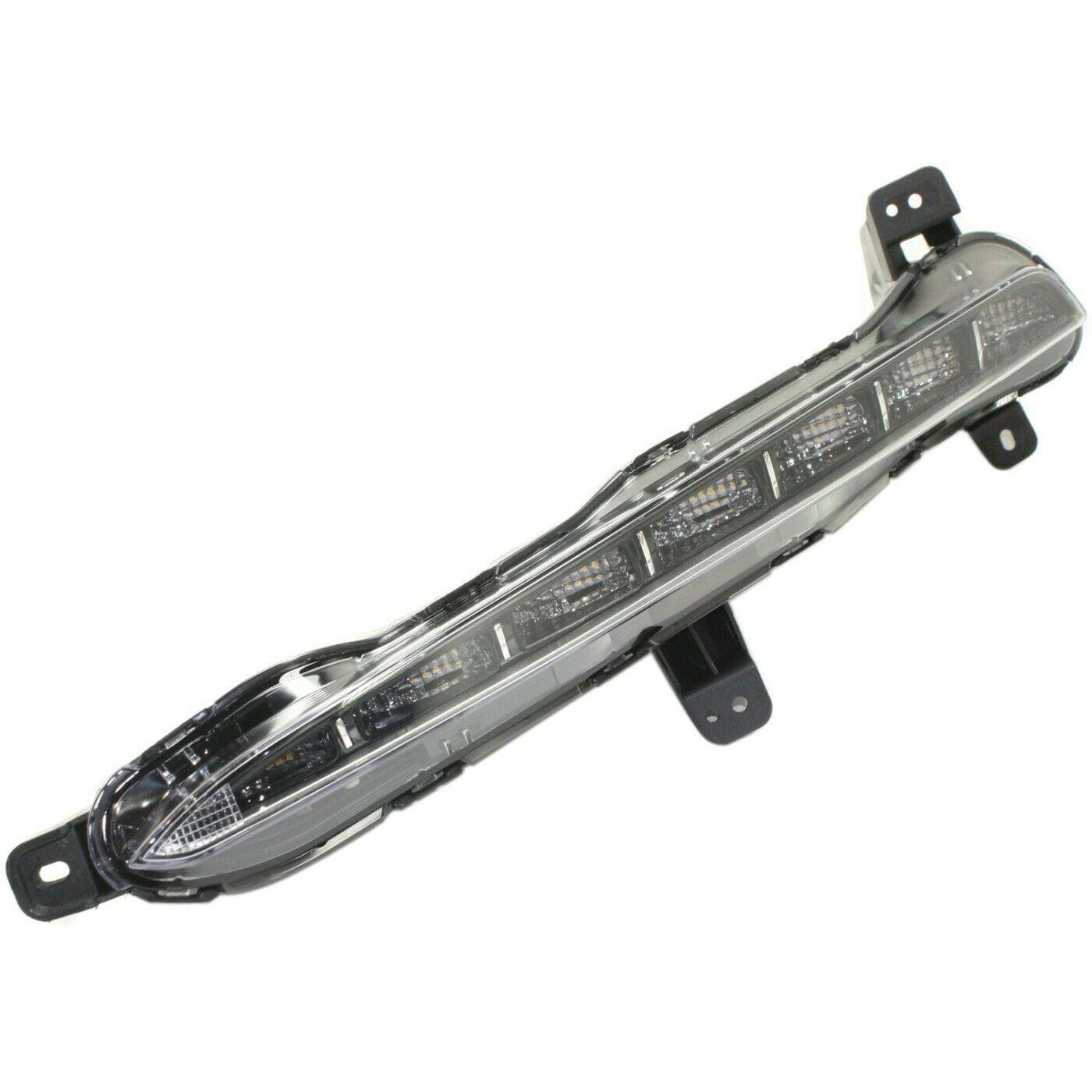 2015-2017 Hyundai Sonata Daytime Running Lamp Driver Side , HY2562100. Angle view for visual reference.