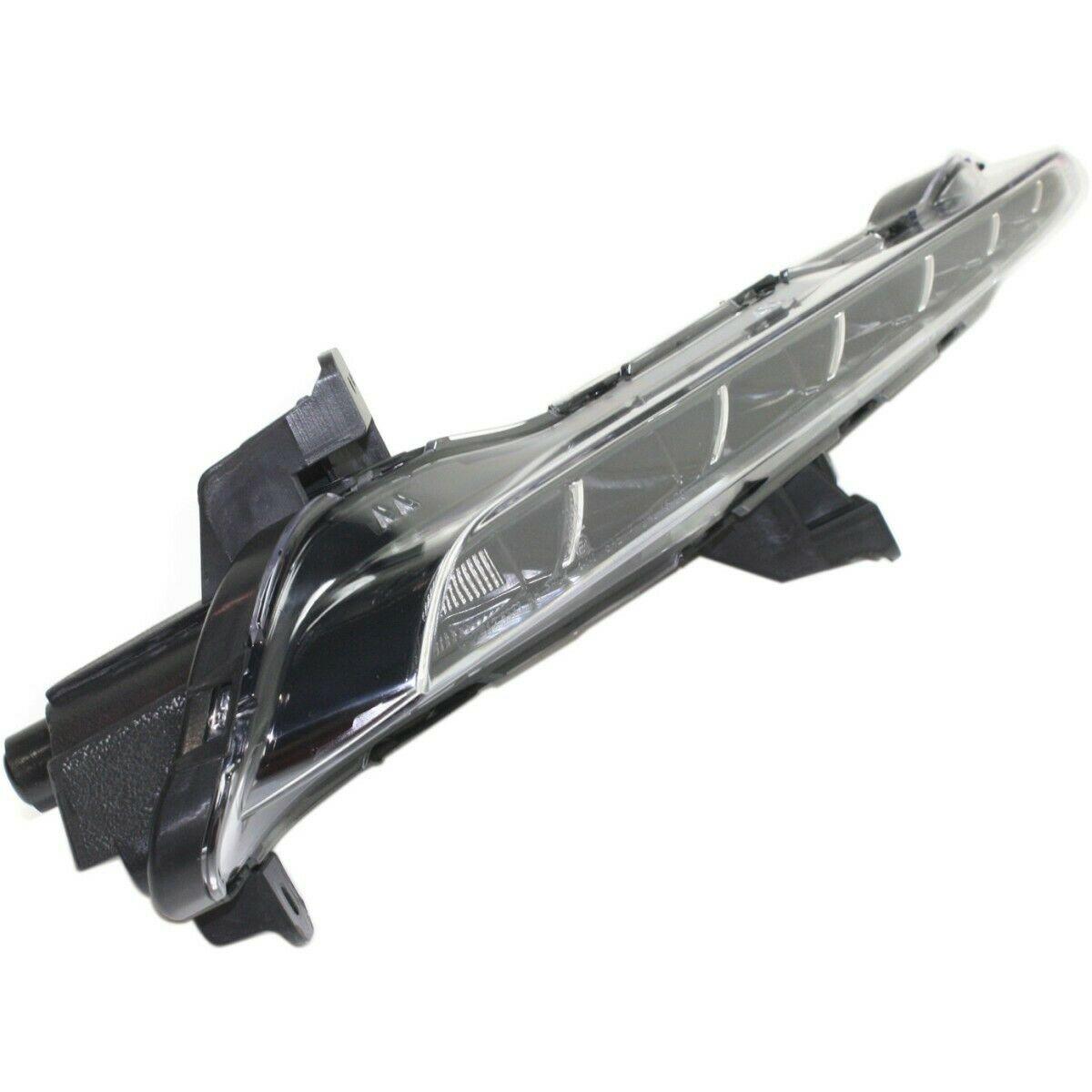 2015-2017 Hyundai Sonata Daytime Running Lamp Passenger Side , HY2563100. Angle view for visual reference.