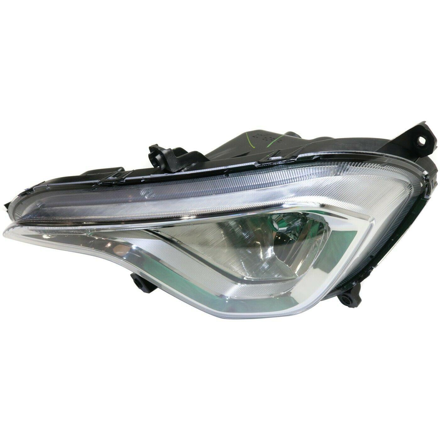 2013-2016 Hyundai Santa Fe Fog Lamp Front Driver Side Gls/Ltd , HY2592144. Replacement part ready for install.