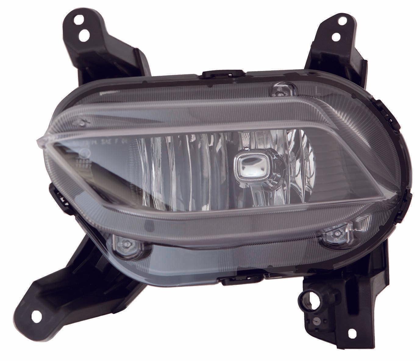 2019-2020 Hyundai Santa Fe Fog Lamp Front Driver Side Sel/Ltd , HY2592171. Factory-style replacement part.