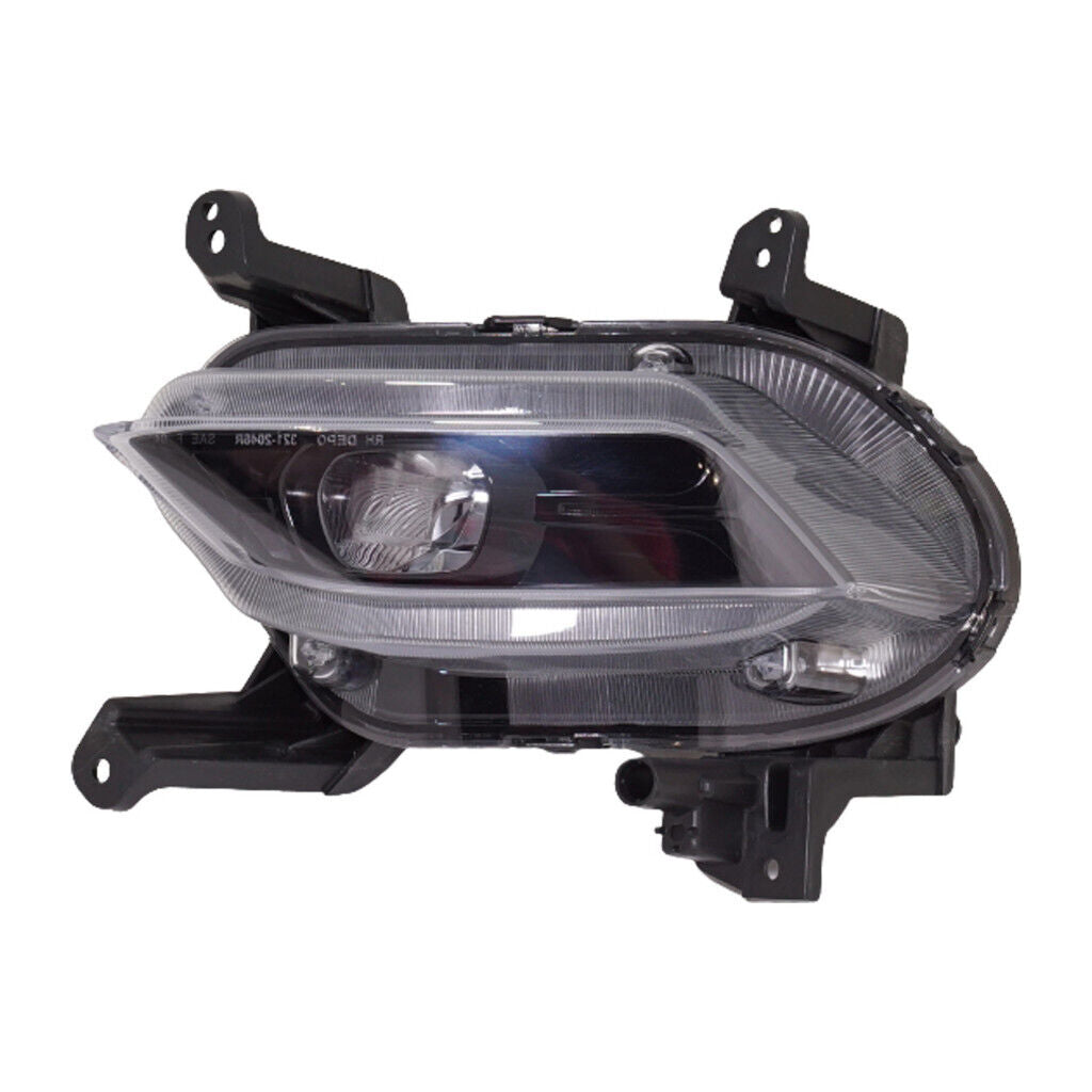 2019-2020 Hyundai Santa Fe Fog Lamp Driver Side Led , HY2592172. Exact fit for vehicle restoration.