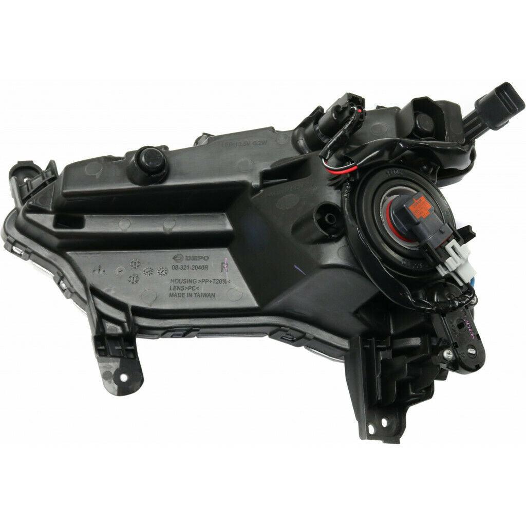 2017-2018 Hyundai Santa Fe Sport Fog Lamp Front Passenger Side , HY2593164. Precision fitment for collision repair.