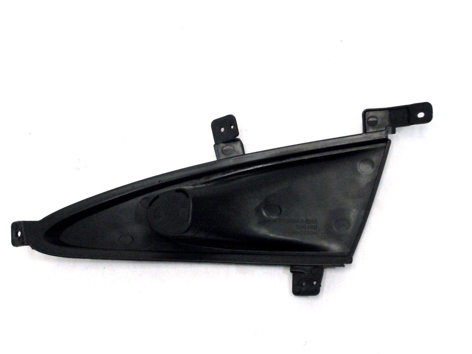 2007-2010 Hyundai Elantra Fog Lamp Cover Front Driver Side Sdn Matte-Black , HY2598103. Designed for OEM alignment.