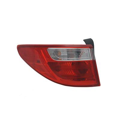 2013-2016 Hyundai Santa Fe Tail Lamp Driver Side Gls/Ltd Halogen , HY2804125. OEM-quality exterior component.