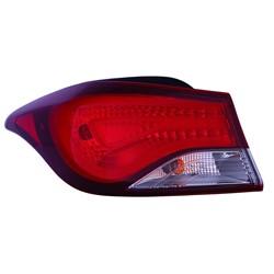 2014-2016 Hyundai Elantra Sedan Tail Lamp Driver Side , HY2804130.   component.