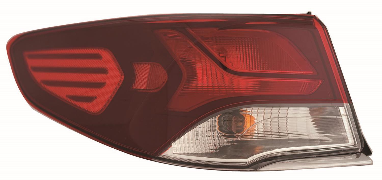 2018-2019 Hyundai Sonata Tail Lamp Driver Side Without Led , HY2804153. OEM-style replacement.
