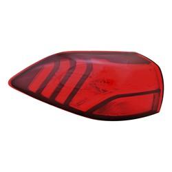 2019-2021 Hyundai Tucson Tail Lamp Driver Side Bulb Type , HY2804160. Designed for OEM alignment.
