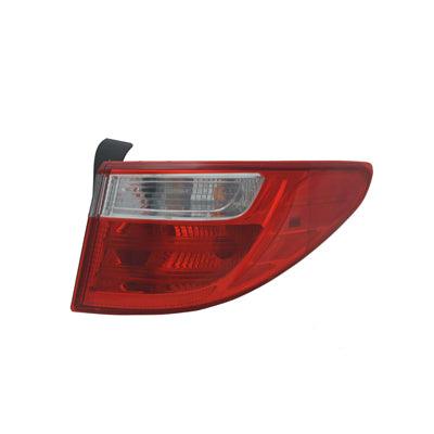 2013-2016 Hyundai Santa Fe Tail Lamp Passenger Side Gls/Ltd Halogen , HY2805125. High-quality aftermarket part.