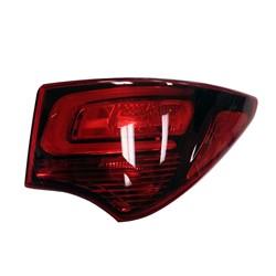 2017-2018 Hyundai Santa Fe Sport Tail Lamp Passenger Side Bulb Type , HY2805143. Exact fit for vehicle restoration.