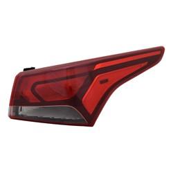 2018-2022 Hyundai Accent Sedan Tail Lamp Passenger Side Bulb Type , HY2805156. Factory-style replacement part.