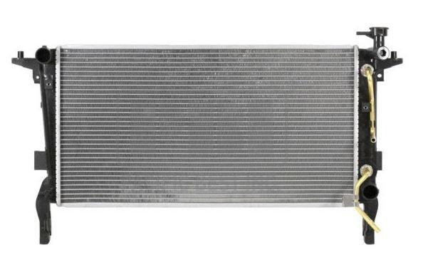 2010-2012 Hyundai Genesis Coupe Radiator , HY3010166. Installed view for reference.
