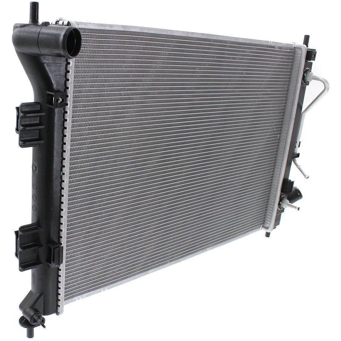 2014 Kia Forte Koup Radiator , HY3010175. Angle view for visual reference.
