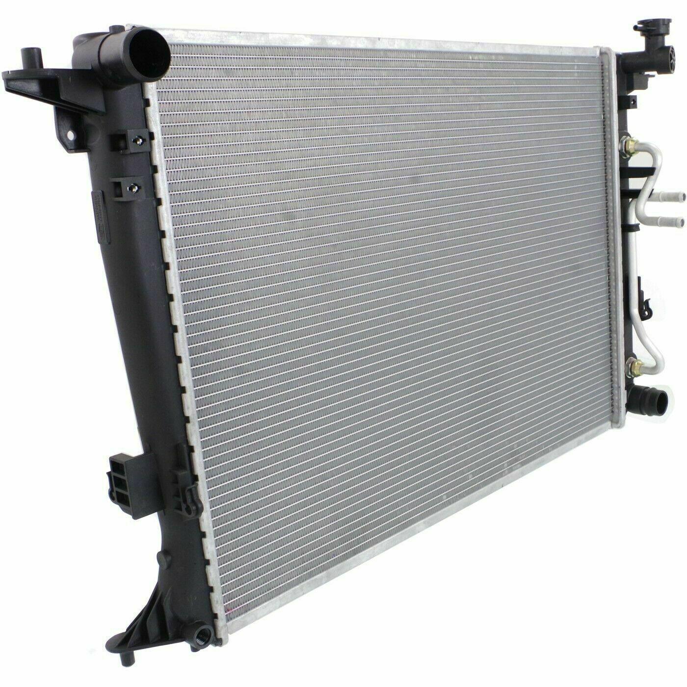 2013-2014 Hyundai Genesis Coupe Radiator , HY3010189. Precision fitment for collision repair.