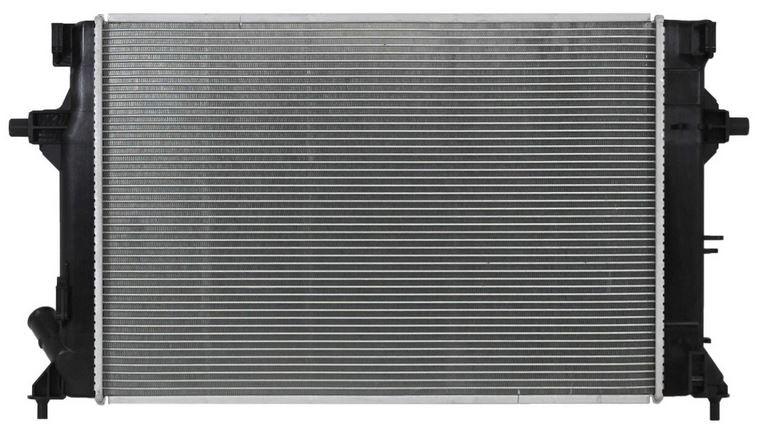 2018-2020 Hyundai Elantra GT Radiator , HY3010213. Angle view for visual reference.