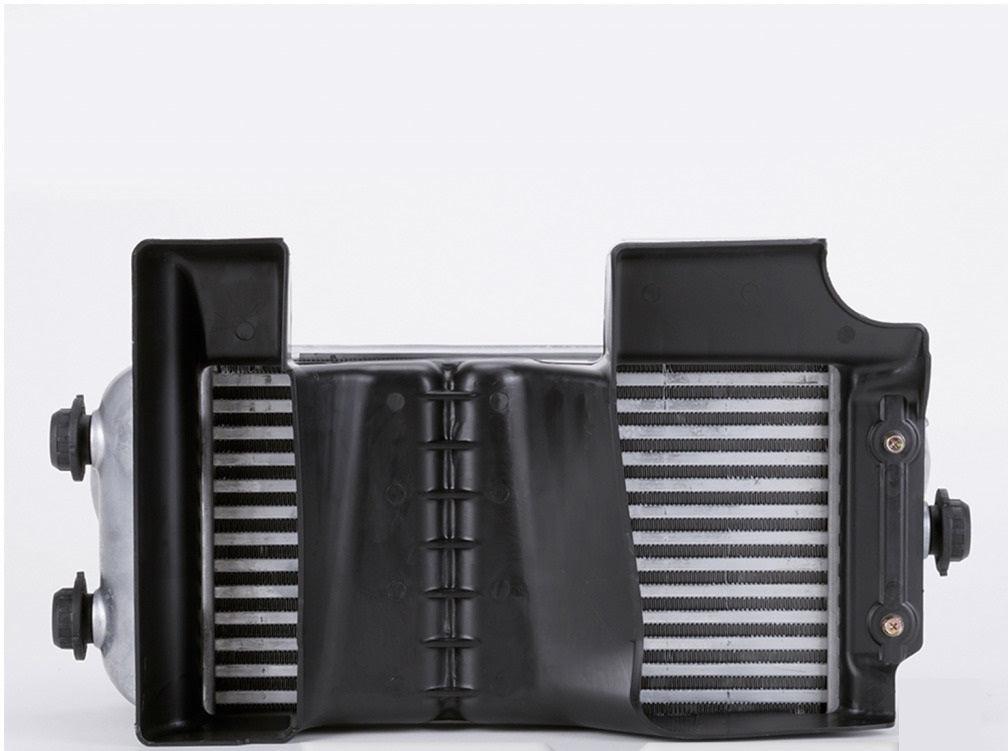 2013-2016 Hyundai Santa Fe Sport Intercooler Turbo Santa Fe 2.0L L5 , HY3012102. Angle view for visual reference.