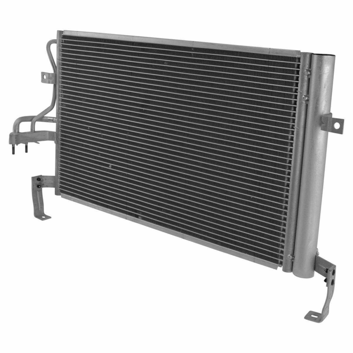 2003-2008 Hyundai Tiburon Condenser , HY3030101. Installed view for reference.