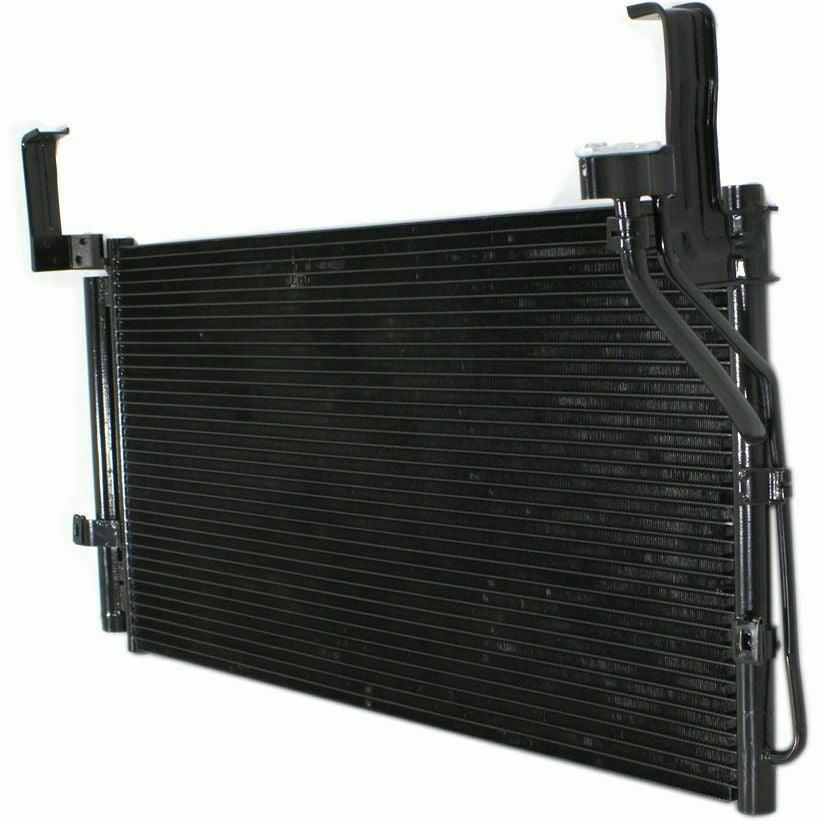 2001-2006 Hyundai Santa Fe Condenser , HY3030106. Exact fit for vehicle restoration.