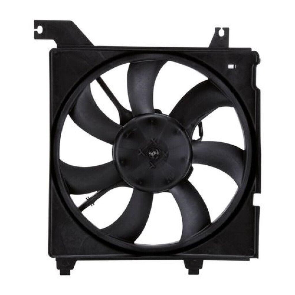 2003-2007 Hyundai Tiburon Radiator Fan Assy , HY3115119. Replacement part ready for install.