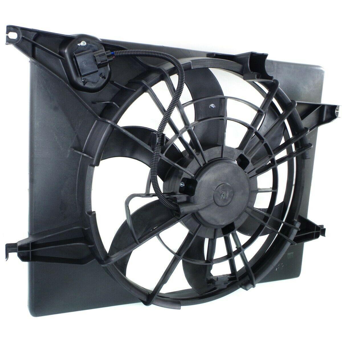 2011-2015 Hyundai Sonata Hybrid Radiator Fan Assy , HY3115139. Perfect fit and finish.