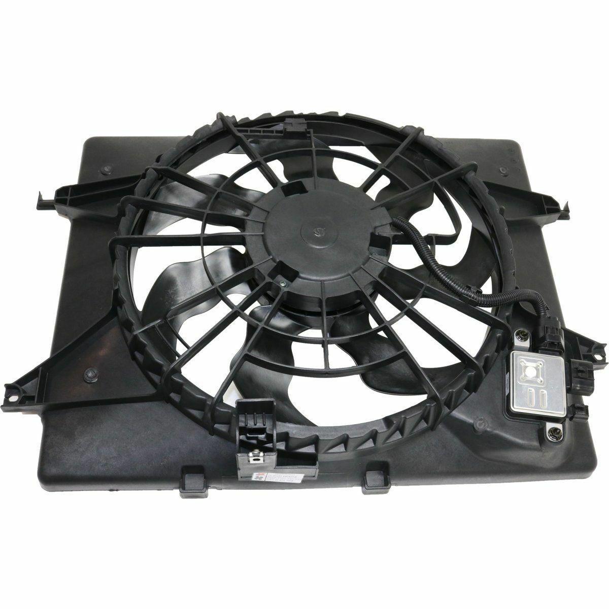 2014-2015 Kia Optima Hybrid Cooling Fan Assembly 2.4L Single Fan Assembly , HY3115150. High-quality aftermarket part.