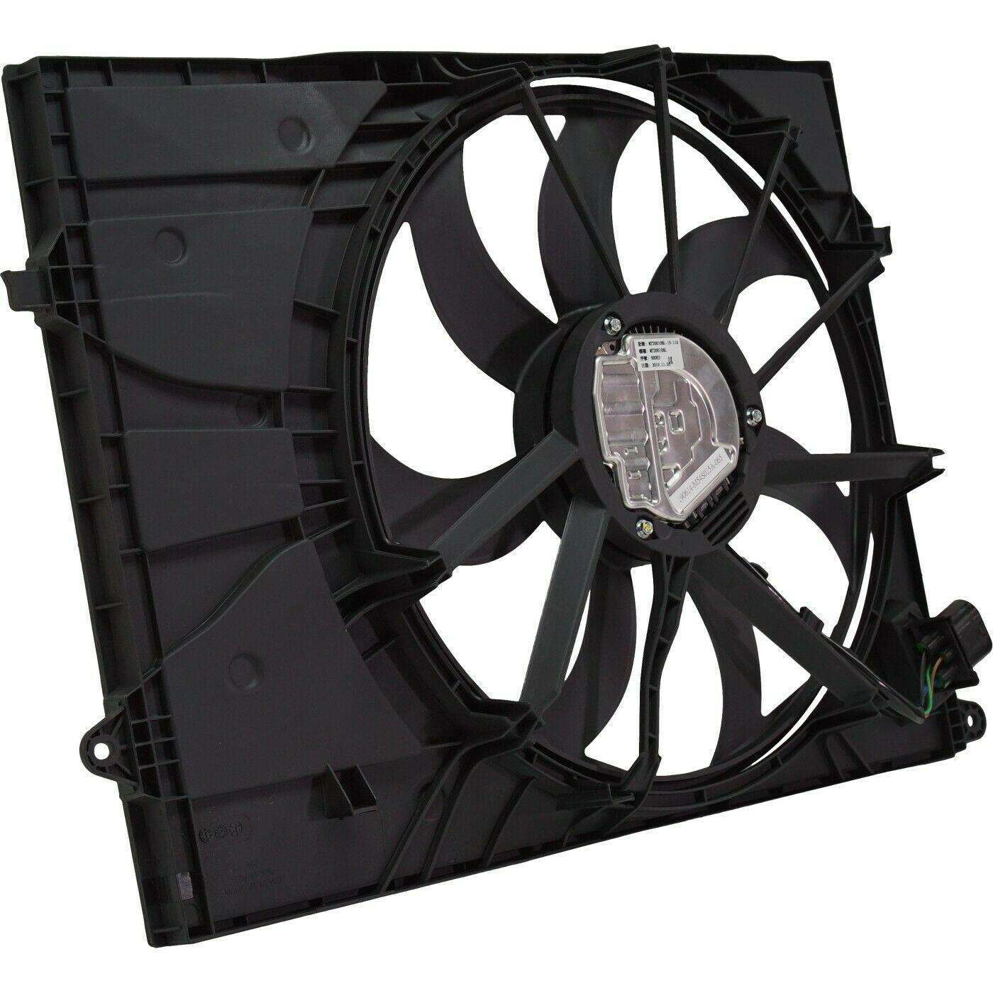 2019-2020 Hyundai Santa Fe Cooling Fan Assy 2.4L L4 , HY3115164. Professional-grade auto body part.