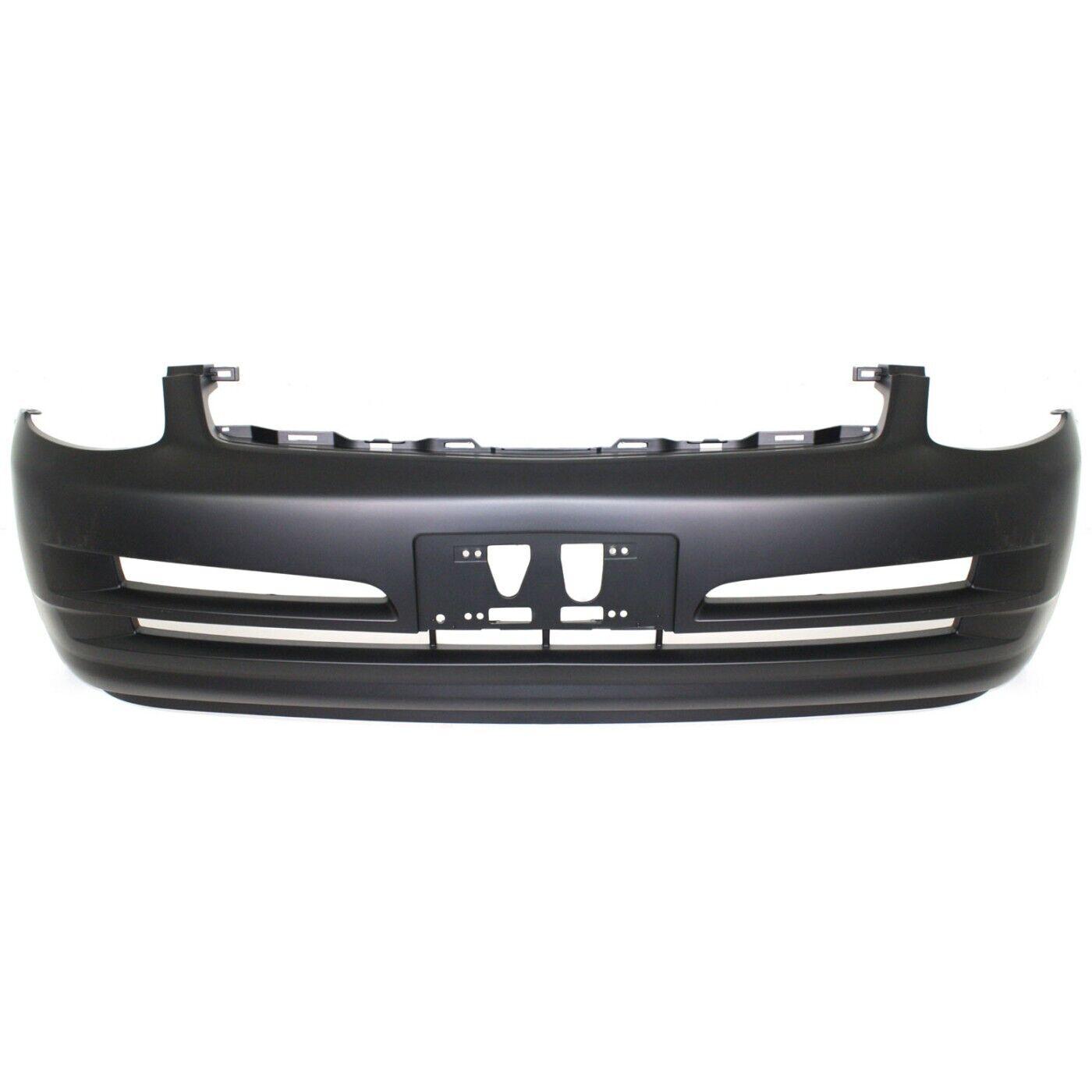 2003-2004 Infiniti G35 Sedan Front Bumper Primed , IN1000120. Installed view for reference.