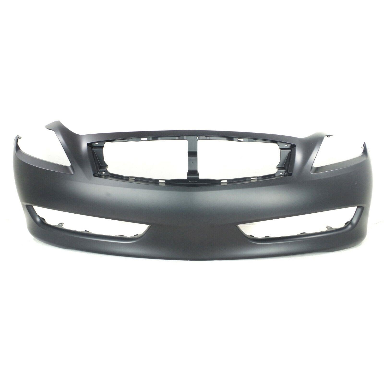 2008-2010 Infiniti G37 Coupe Front Bumper Primed Without Sport , IN1000245. Durable and impact-resistant.