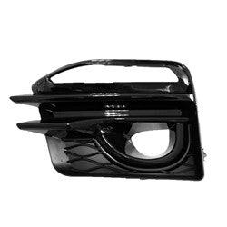2014-2017 Infiniti Q50 Sedan Fog Lamp Bezel Front Driver Side Sport Model , IN1038106. Replacement part ready for install.