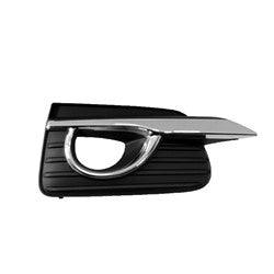 2014-2017 Infiniti Q50 Sedan Fog Lamp Bezel Front Passenger Side , IN1039105. Tested for reliable performance.
