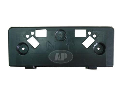 2009 Infiniti G37 Sedan License Plate Bracket Front (Matte-Black) , IN1068101. Replacement part ready for install.