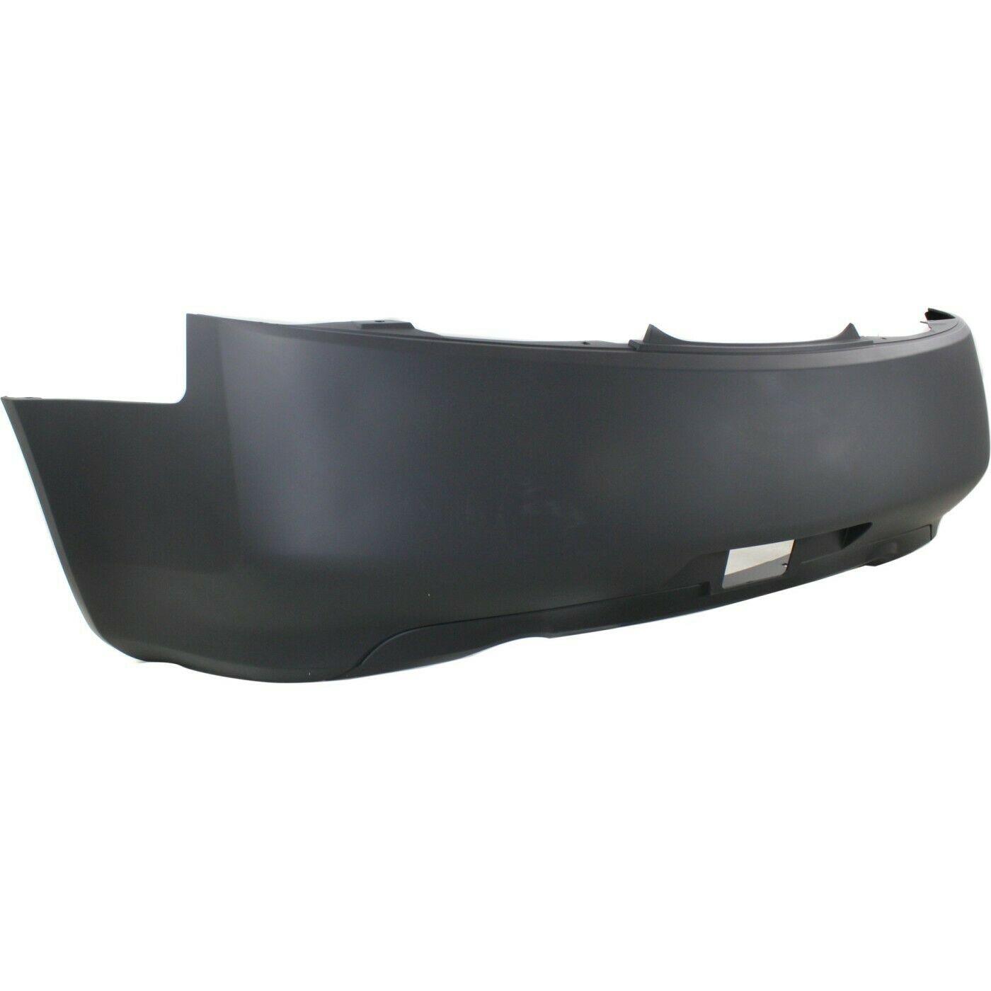 2003-2007 Infiniti G35 Coupe Rear Bumper Primed , IN1100117. Installed view for reference.
