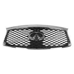 2016-2020 Infiniti Qx60 Grille Gray With Chrome Trim With Around Viewith Pre-Cash , IN1200136. Lightweight yet durable construction.